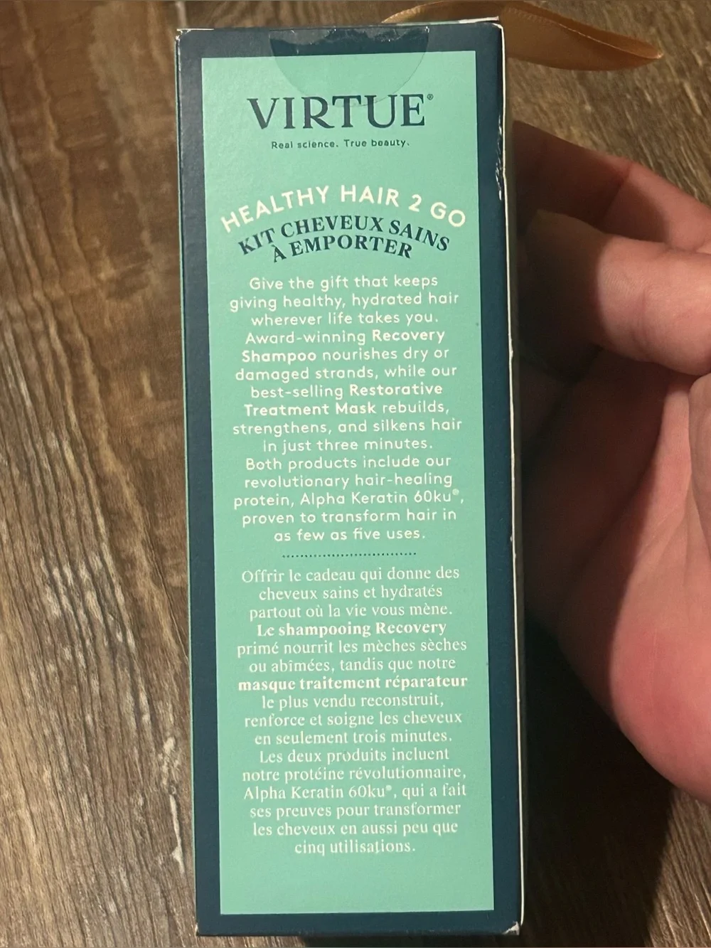 Virtue Healthy Hair 2 Go Kit - Recovery Shampoo & Treatment Mask Travel Set